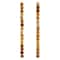 12 Pack: Yellow Crackled Agate Round Beads by Bead Landing™